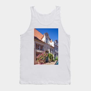 Historical house facades, old town, Lübeck, Schleswig-Holstein, Germany, Europe Tank Top